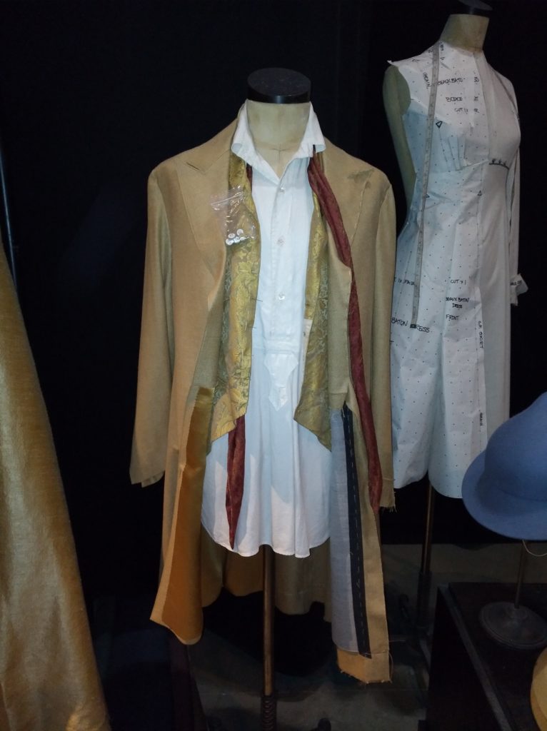 Costume de Gilderoy Lockhart exposé au Warner BRos Studio Tour London: The Making Of Harry Potter