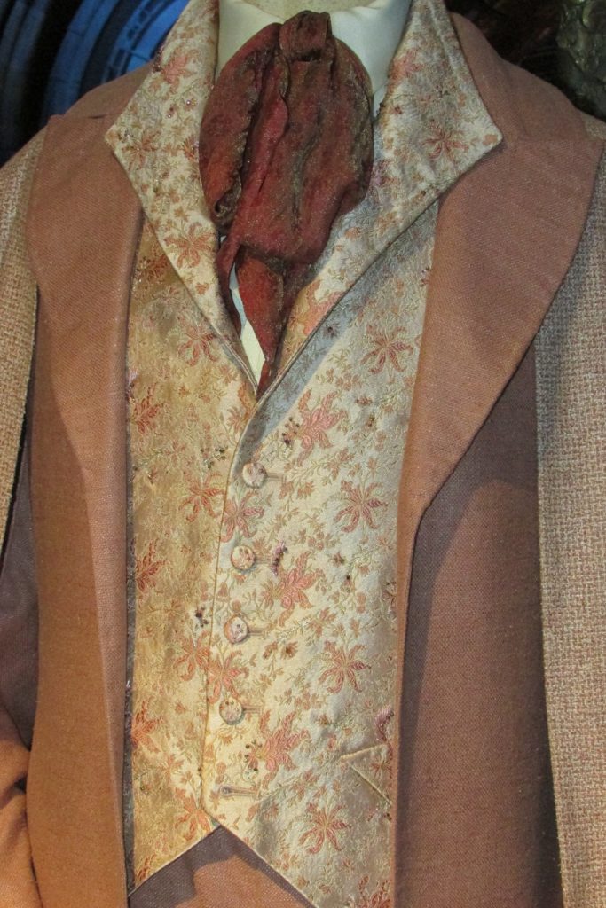 Costume de Gilderoy Lockhart exposé au Warner BRos Studio Tour London: The Making Of Harry Potter