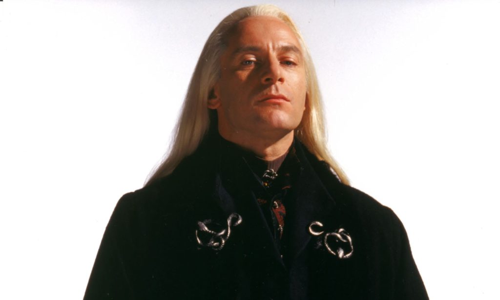 Image promotionnelle de Lucius Malefoy dans les films Harry Potter