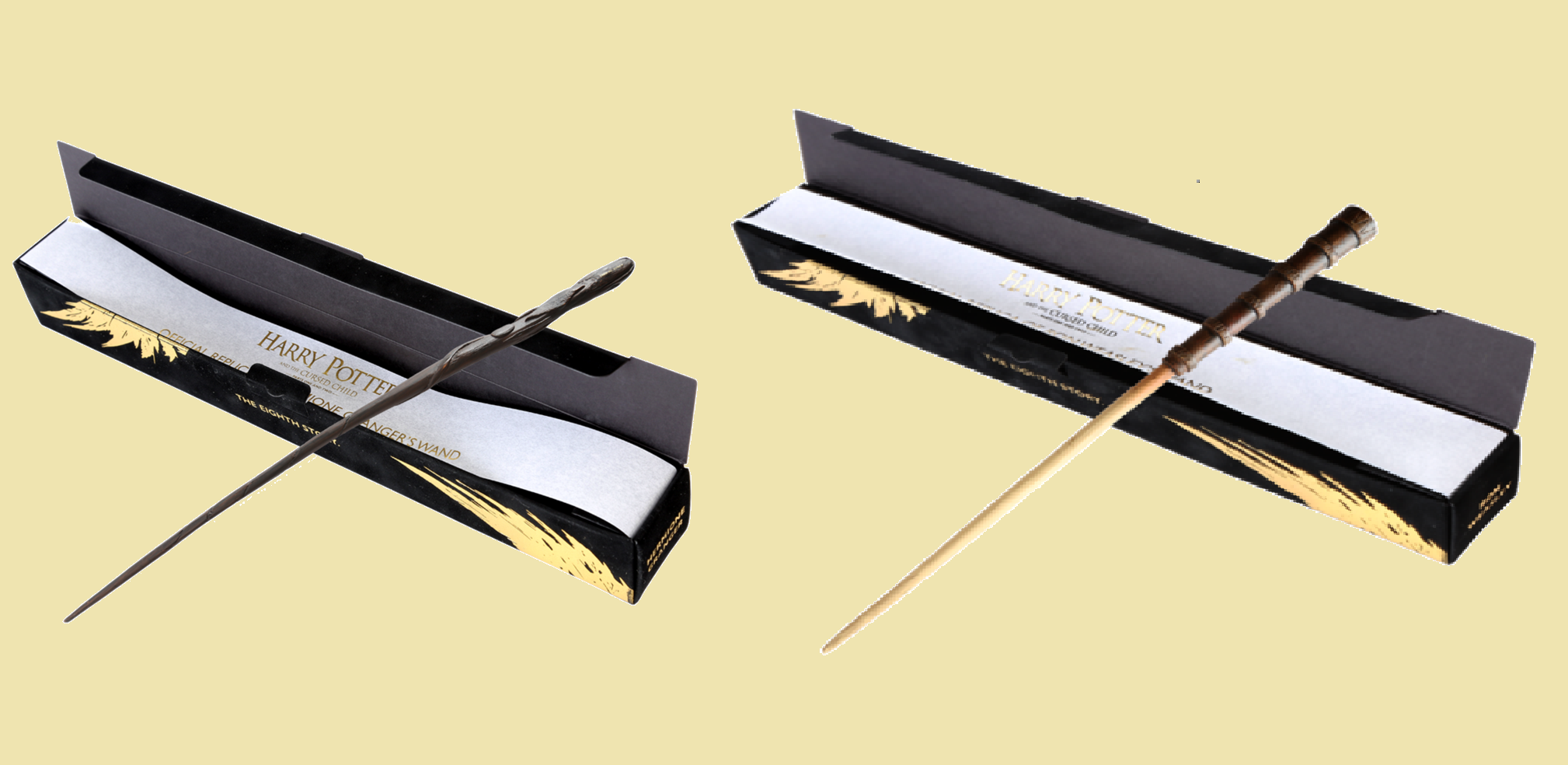 Cursed Child : les baguettes de Ron & Hermione en vente