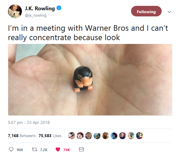 JK Rowling aurait-elle dévoilé le LEGO Niffleur ? [MàJ]