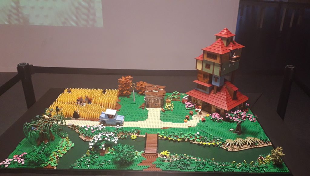 Le Terrier représenté en LEGO custom