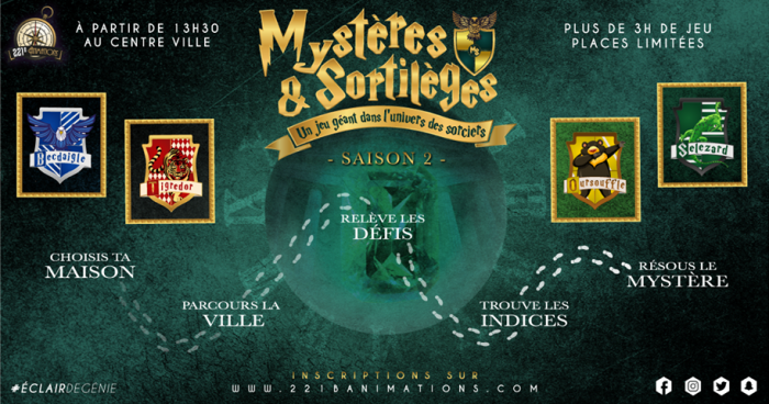 Mystères & sortilèges : deuxième saison pour ce jeu géant inspiré de Harry Potter ! (+CONCOURS)