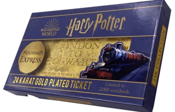 Une réplique du ticket du Poudlard Express qui vaut de l&rsquo;or !