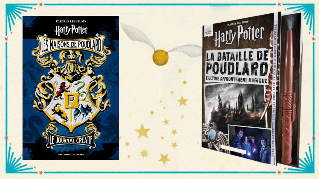 Deux nouveaux livres Harry Potter interactifs chez Gallimard Jeunesse