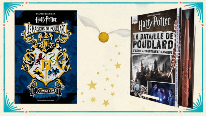 Deux nouveaux livres Harry Potter interactifs chez Gallimard Jeunesse