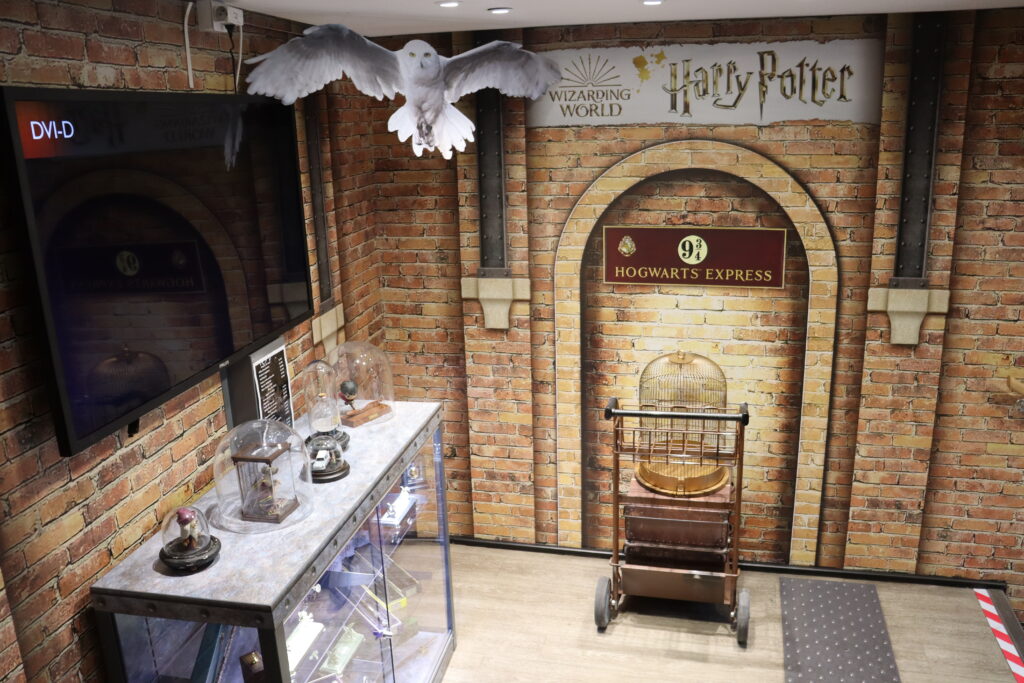 chariot kings cross boutique Harry Potter officielle France Paris Jouéclub