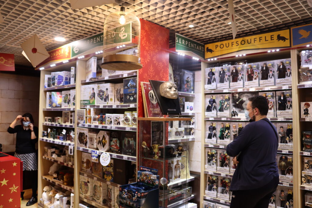 produits boutiques Harry Potter Paris Jouéclub