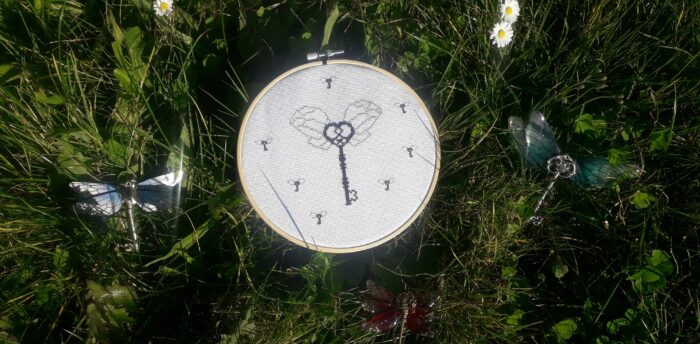 Tutoriel – Point de croix Clés Volantes