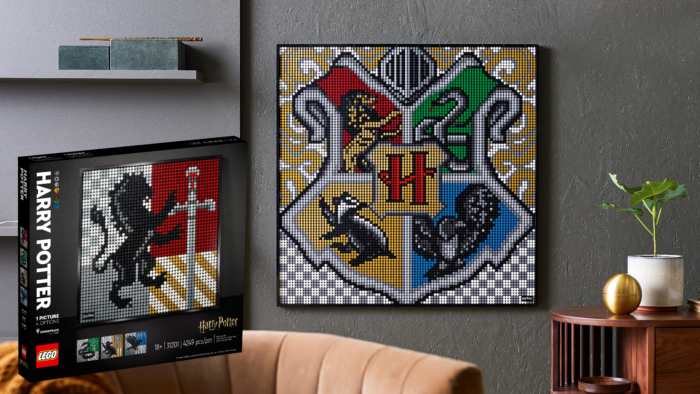 Un LEGO Art Harry Potter à accrocher dans votre salon