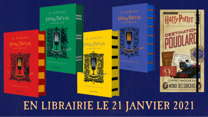 L&rsquo;édition 4 maisons de Harry Potter et la Coupe de feu arrive en France