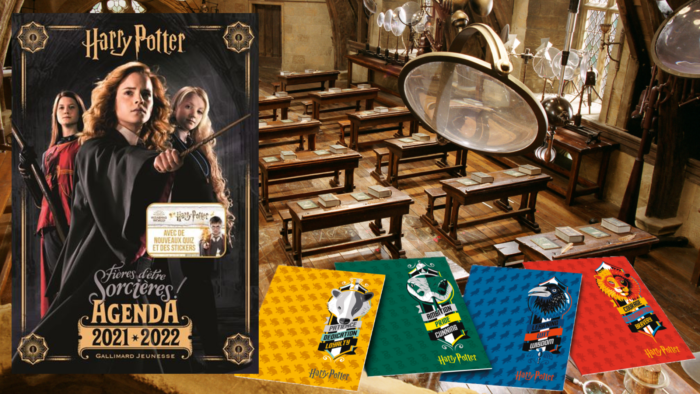 Nouvelles fournitures scolaires Harry Potter chez Gallimard