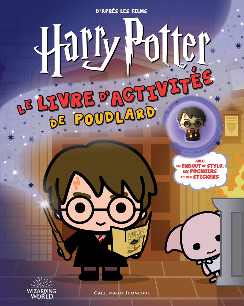 Livre d'activités à Poudlard Harry Potter Gallimard
