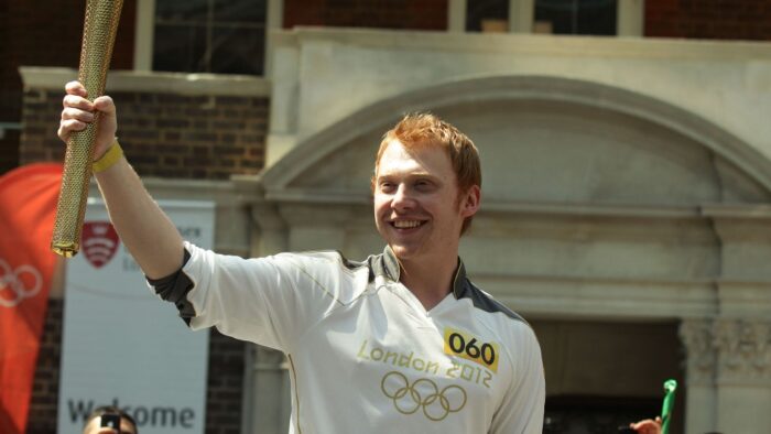 Le parcours de Rupert avec la flamme olympique