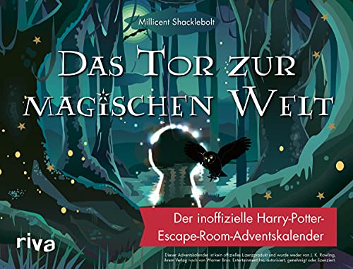 Couverture du livre calendrier de l'Avent sous forme d'Escape Game Das Tür zur Magishen Welt