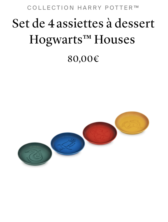Lot De 4 Spatules Magiques Le Creuset X Harry Potter - Neuves En Silicone - Japon