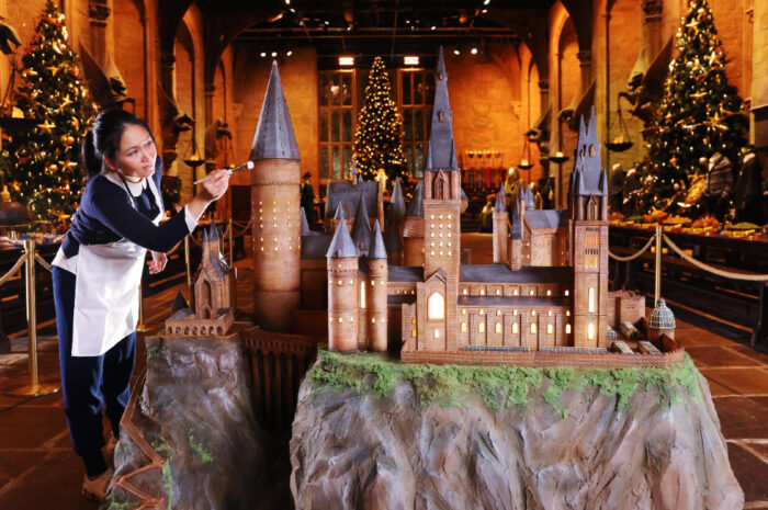 Un gâteau géant Poudlard pour les 20 ans de Harry Potter