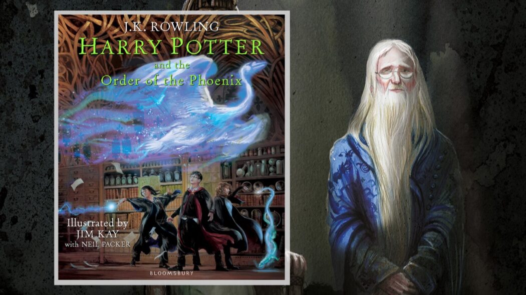 Harry Potter et l'Ordre du Phénix couverture de l'édition illustrée par Jim Kay