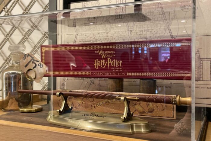 Nouvelle baguette interactive collector 2022 à Universal