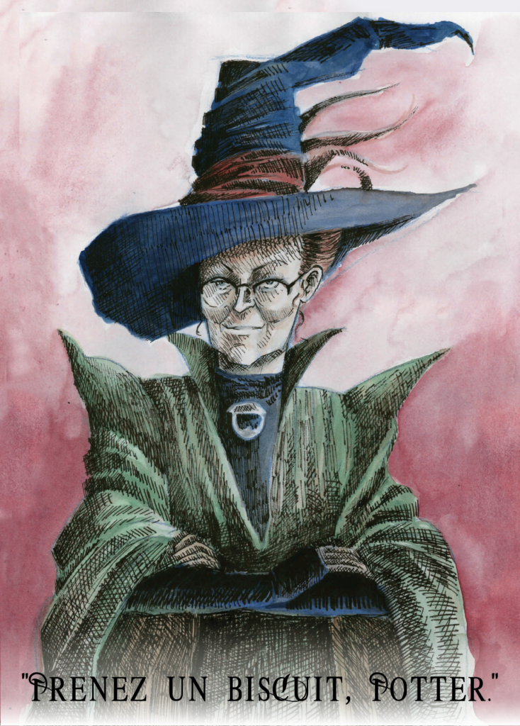 Carte Postale McGonagall par Shaklebot