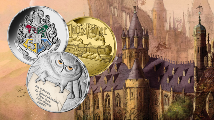 Nouvelles pièces Harry Potter aux couleurs de votre maison par la Monnaie de Paris
