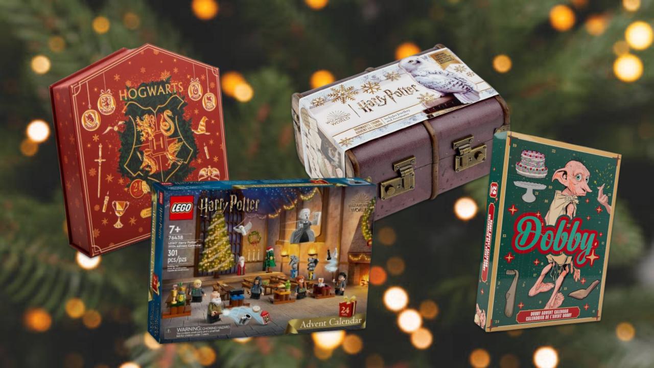 Calendrier De L'Avent Harry Potter 24 Figurines 3 Cm, Jouet Enfant Noël 2023