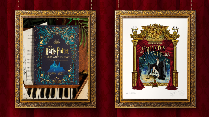 MinaLima se met à la musique avec Le Fantôme de l&rsquo;Opéra et Harry Potter