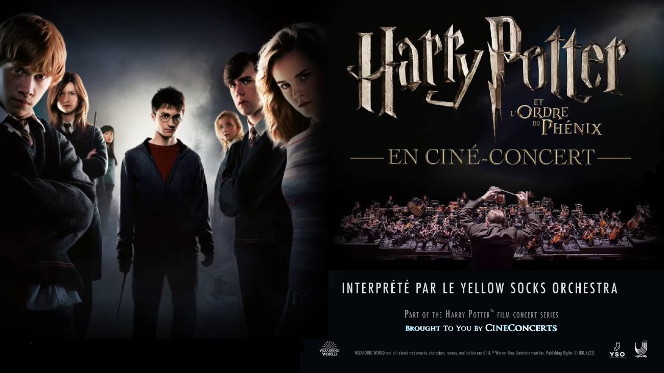 Harry Potter et l'ordre du phénix en ciné-concert en 2026