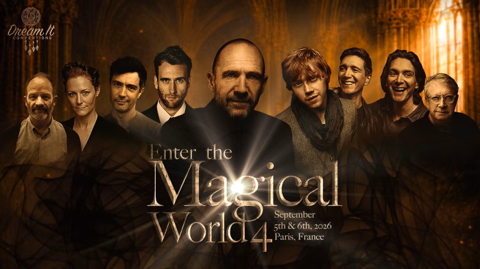 10 acteurs de Harry Potter à Paris dont Ralph Fiennes et Rupert Grint !